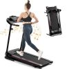 Folding Treadmill with Incline 2.5HP 12KM/H Electric Treadmill for Home Foldable