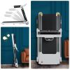 Portable Compact Treadmill;Electric Motorized 3.5HP;14KM/H;Medium Running Machine Motorised Gym 330lbs;Foldable for Home Gym Fitness Workout Jogging W